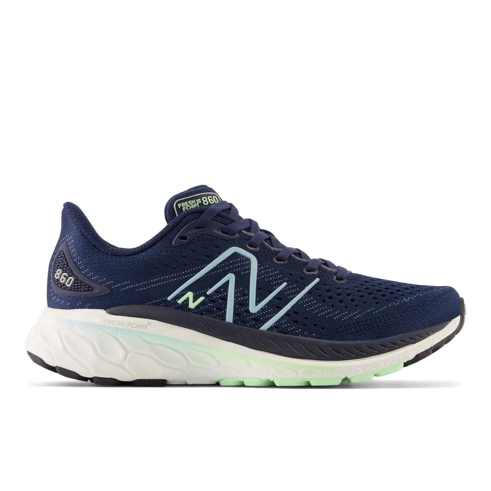 New Balance Women's Fresh Foam X 860v13 NB navy with bleach blue