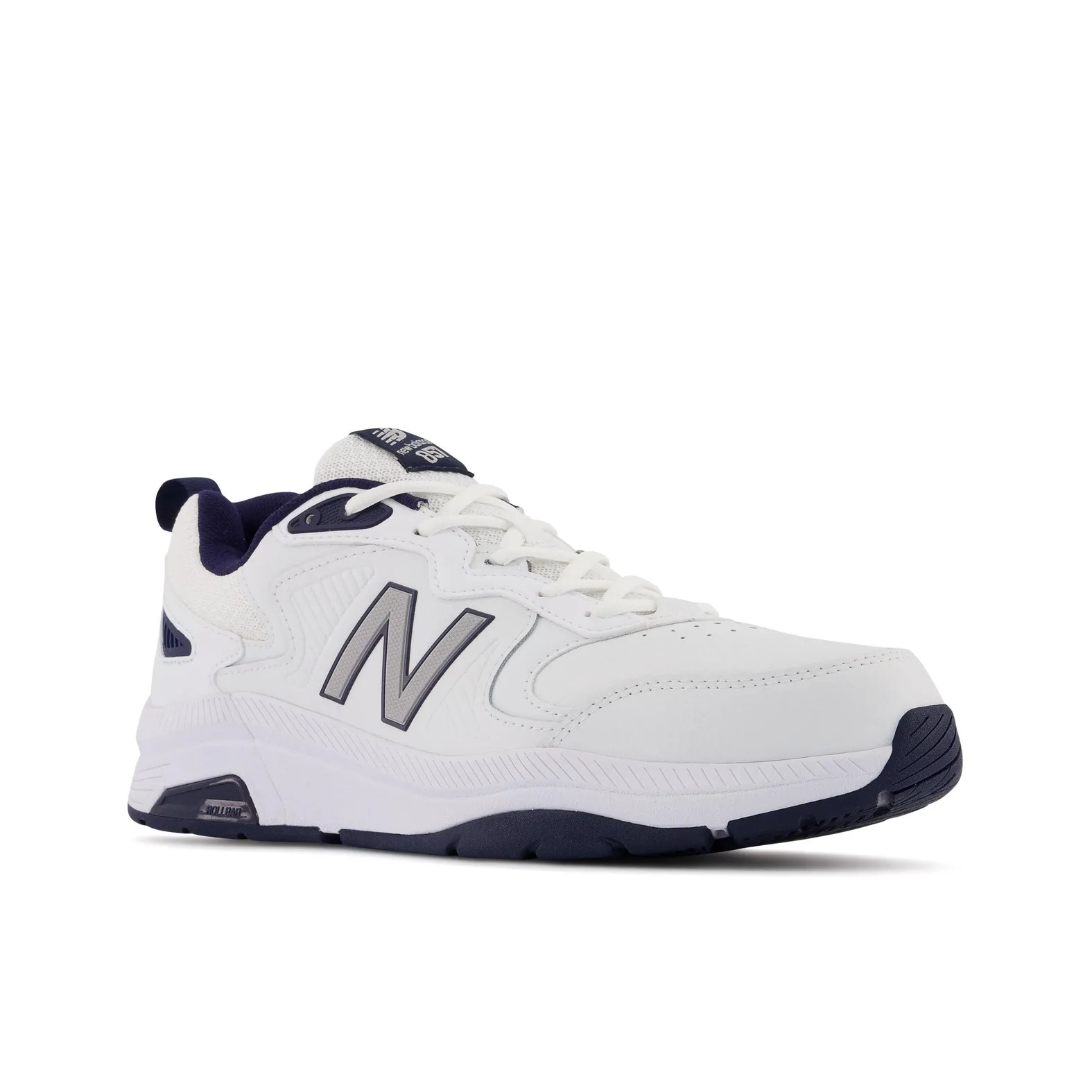 New Balance Shoes Men White Leather Athletic Shoes MX855 WN Sz 14 D Sneakers Men main image 4