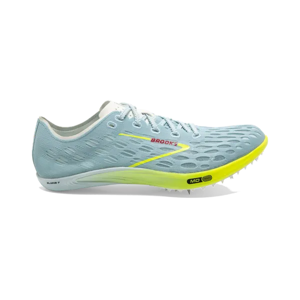Brooks Unisex ELMN8 7 Blue Glow/Nightlife/Red
