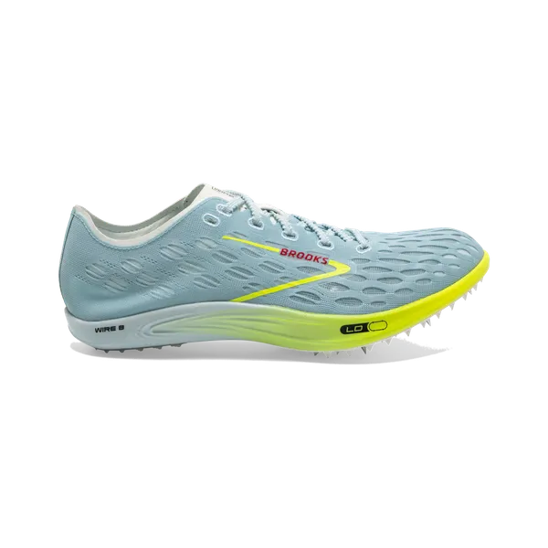 Brooks Unisex Wire 8 Blue Glow/Nightlife/Red