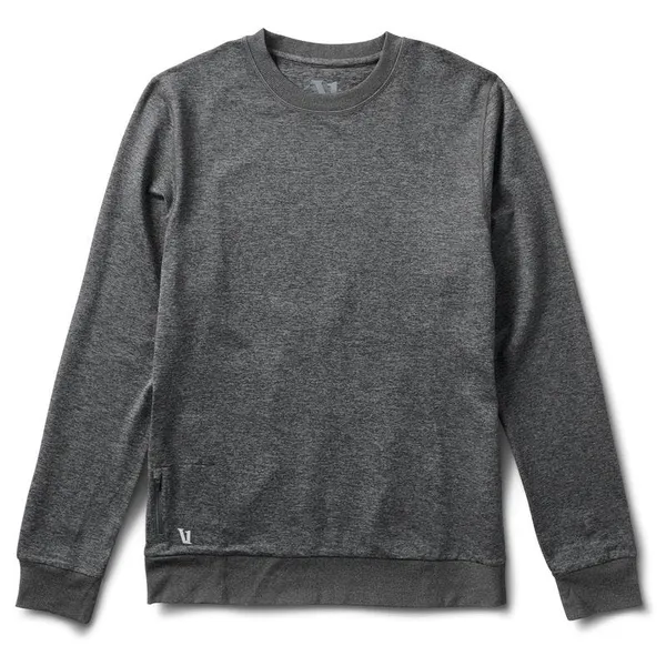 Vuori Ponto Crew Charcoal Heather
