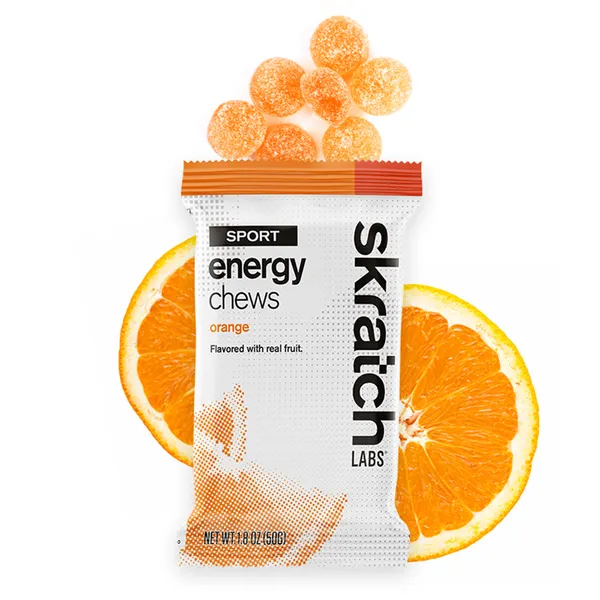 SKRATCH Energy Chews Sport Fuel- Orange ORANGE
