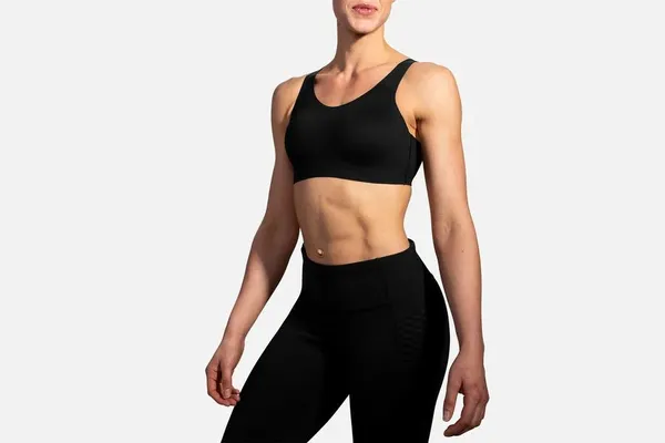 BROOKS DARE SCOOPBACK RUN BRA BLACK