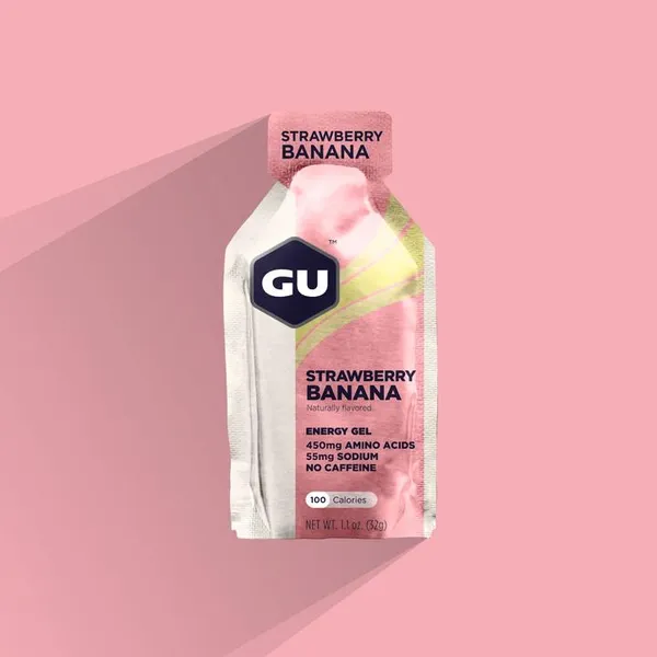 GU GU ORIGINAL ENERGY GEL STRAWBERRY BANANA