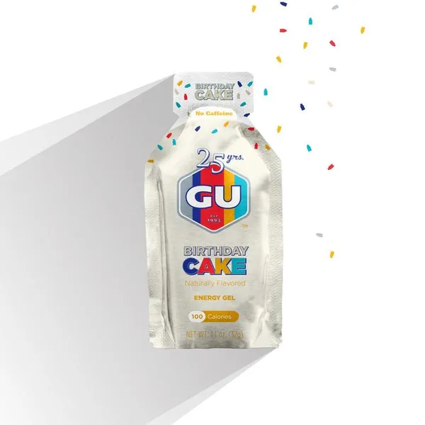 GU GU ORIGINAL ENERGY GEL BIRTHDAY CAKE