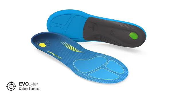 Superfeet Run Support Medium Arch Blue