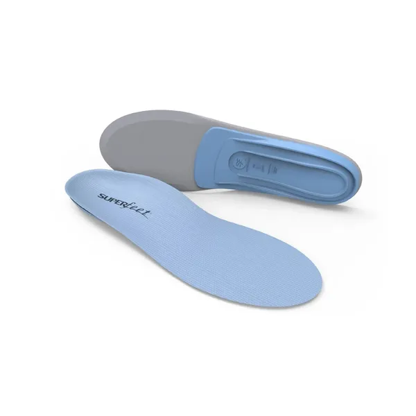 SUPERFEET INSOLES K's All-Purpose Support Medium Arch Insoles BLUE