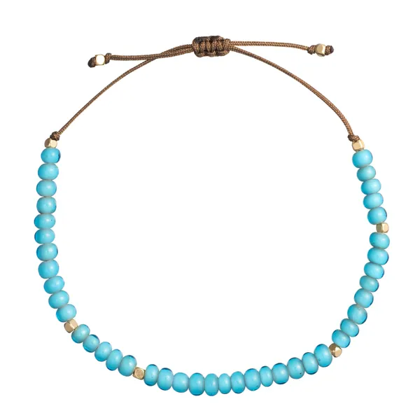 BRONWEN JEWELRY Marketplace Bracelet ISLAND BLUE
