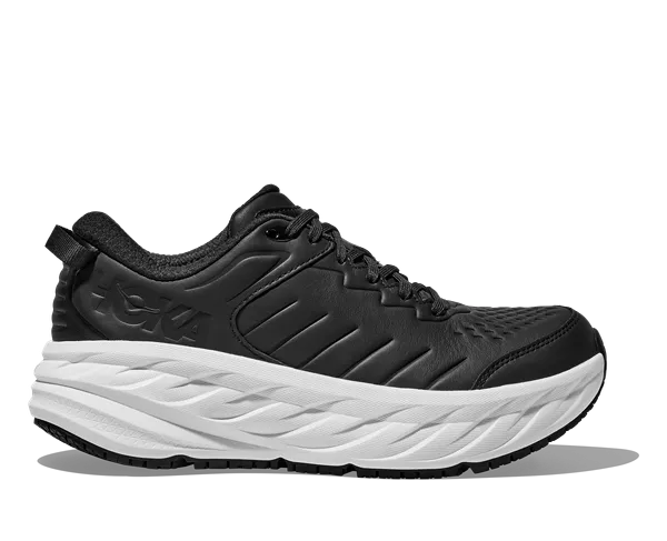 Hoka Men's BONDI SR Carbon Black/White