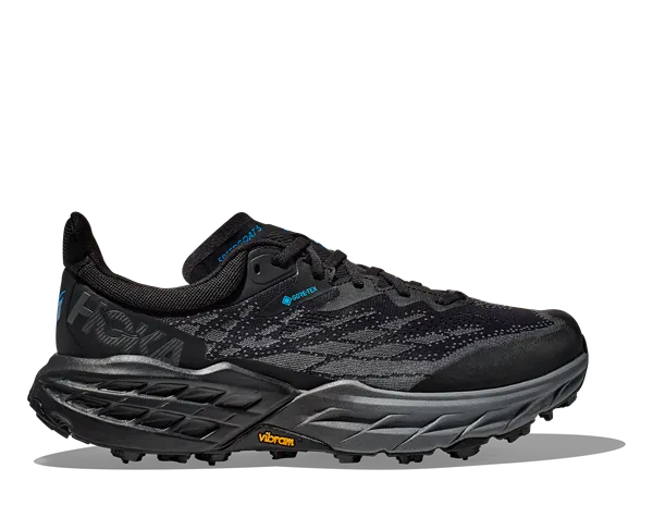 Hoka Mens Speedgoat 5 GTX Spike BLACK / BLACK
