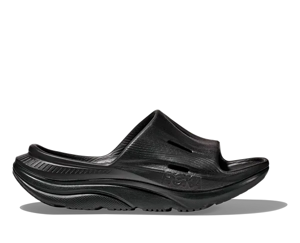 Hoka Kid's ORA RECOVERY SLIDE 3 Black/Black