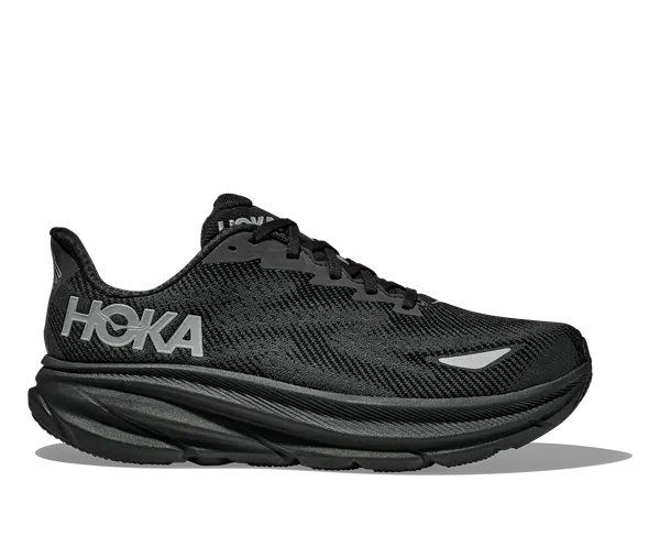 Hoka Women's Clifton 9 GTX Black / Black