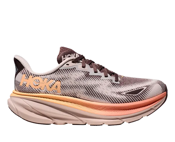 Hoka WOMEN'S CLIFTON 9 GTX COSMIC PEARL / SMOKY QUARTZ