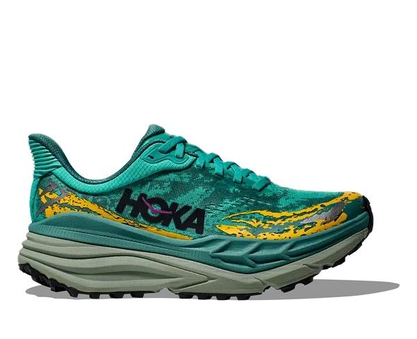 Hoka Women's STINSON 7 ELECTRIC AQUA / OCEANIC