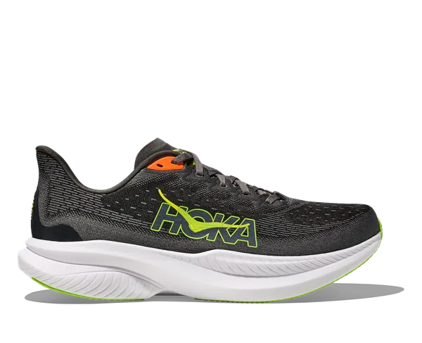 Hoka Men's MACH 6 GRAVEL / ASPHALT GREY