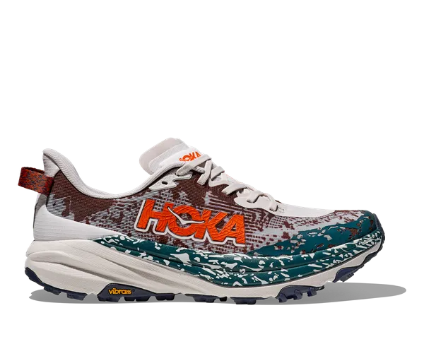 Hoka Men's SPEEDGOAT 6 PUTTY / BLUE TWILIGHT