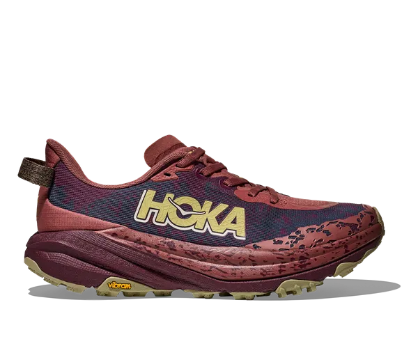 Hoka One One WOMEN'S SPEEDGOAT 6 Rouge/Black Cherry-RLCK