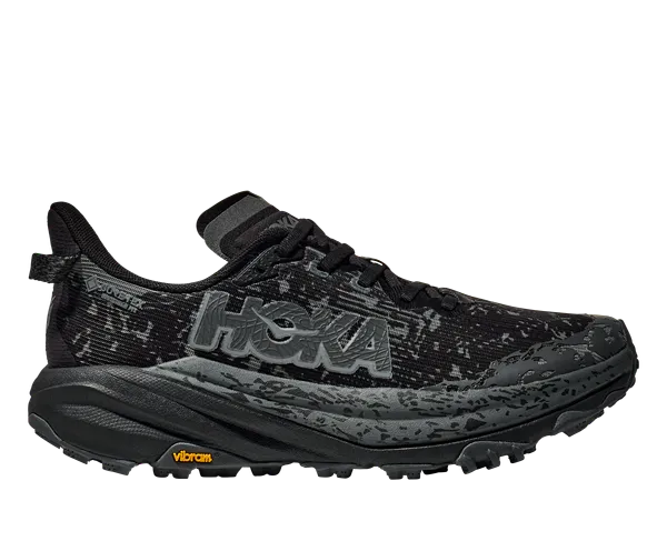 Hoka Women's SPEEDGOAT 6 GTX WIDE BLACK / OUTER ORBIT