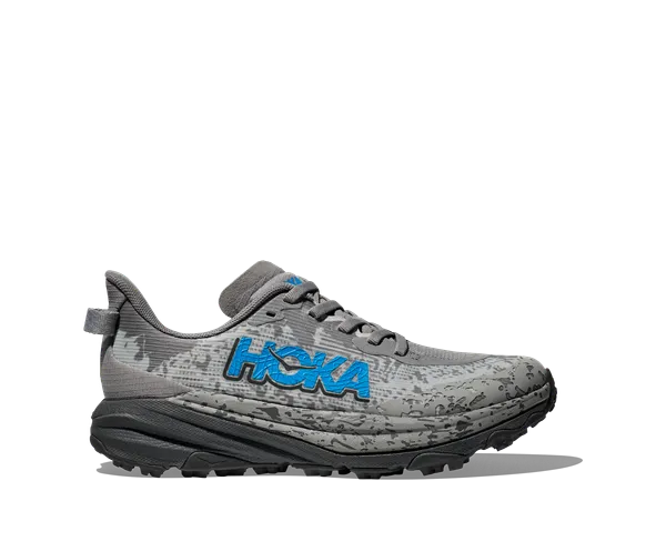 Hoka Kid's SPEEDGOAT 6 Galactic Grey/Hoka Blue