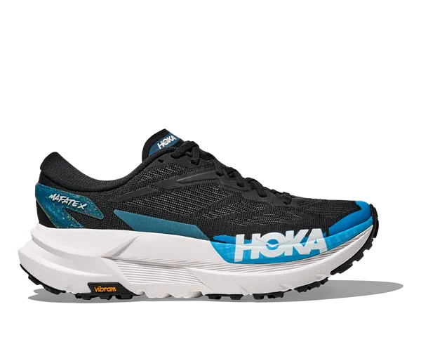 Hoka Men's MAFATE X BLACK / SKYWARD BLUE