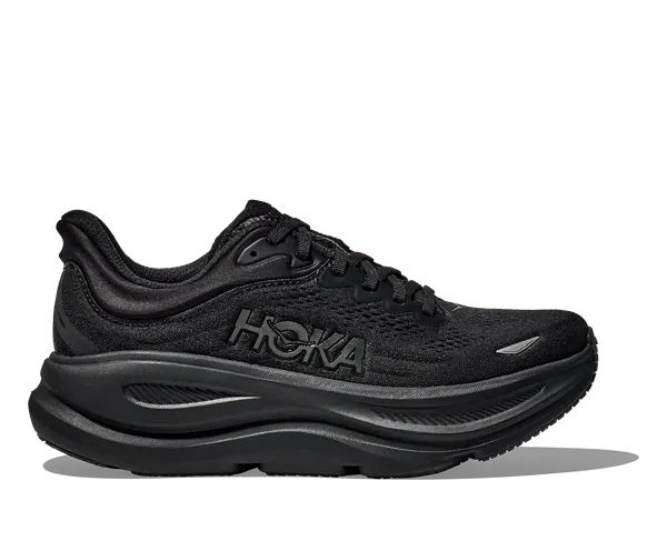 Hoka Women's BONDI 9 BLACK / BLACK