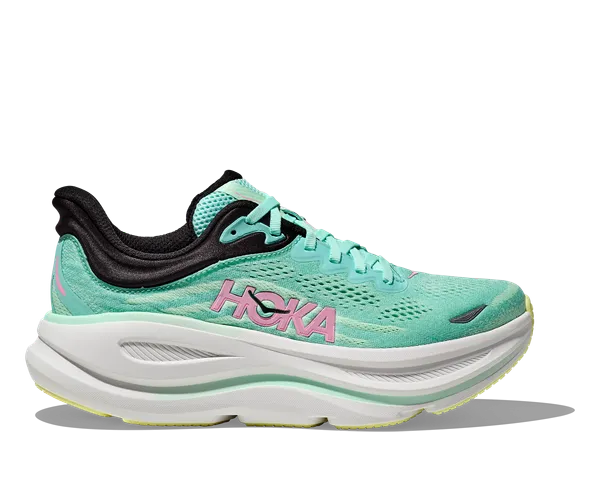 Hoka Women's BONDI 9 BLUE SPARK / MINT FLUORITE