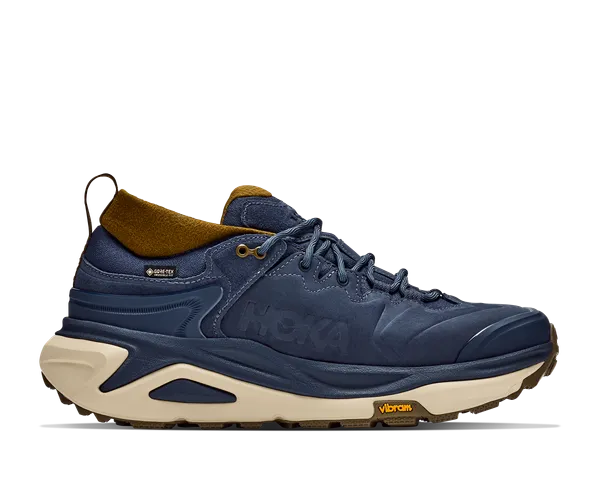 Hoka Women's KAHA 3 LOW GTX VARSITY NAVY / BARLEY FLOUR