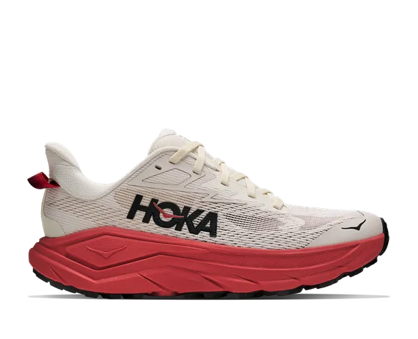 Hoka Women's CHALLENGER 8 ALABASTER / BURNT RED