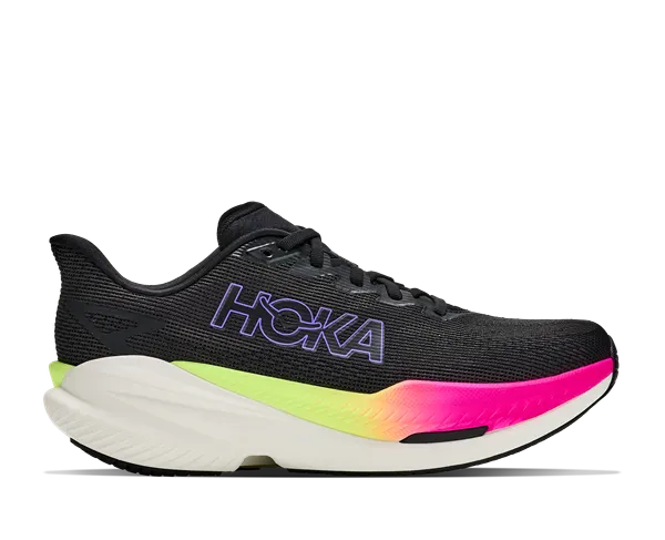 Hoka Men's MACH X 3 BLACK / NEON NEBULA
