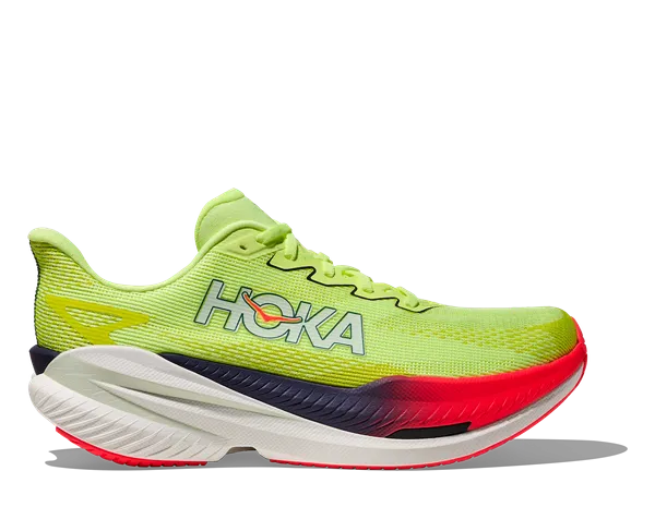 Hoka Men's MACH X 3 NEON YUZU / SQUID INK