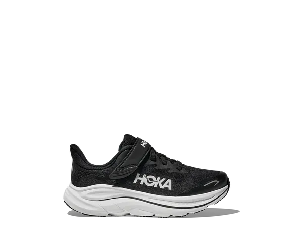 Hoka Little Kid's Clifton 10 Black/White