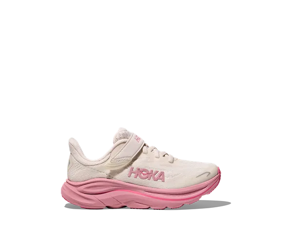 Hoka Kid's CLIFTON 10 LITTLE KIDS Rose Cream/Dried Rose