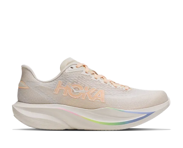 Hoka Women's MACH 7 WIDE OAT MILK / ALABASTER