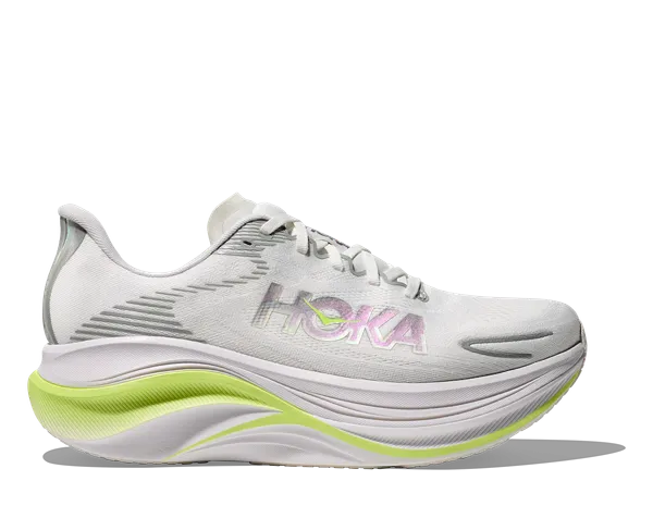 Hoka Men's SKYWARD X 2 WHITE / NEON YUZU