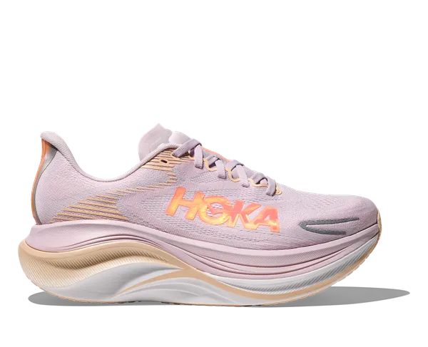 Hoka Women's SKYWARD X 2 LILAC CREAM / TANGERINE GLOW