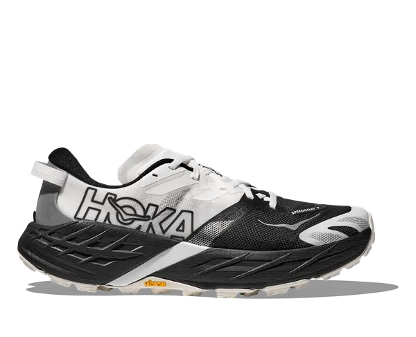Hoka Men's Speedgoat 7 BLACK / WHITE