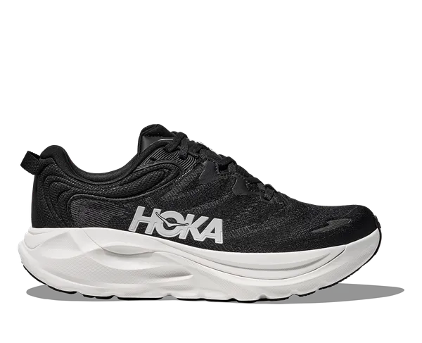 Hoka Women's GAVIOTA 6 X-WIDE BLACK / WHITE