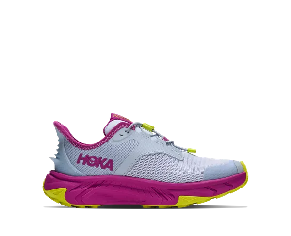 Hoka Big Kid's TRANSPORT FREEDOM MINERAL BLUE / FUCHSIA