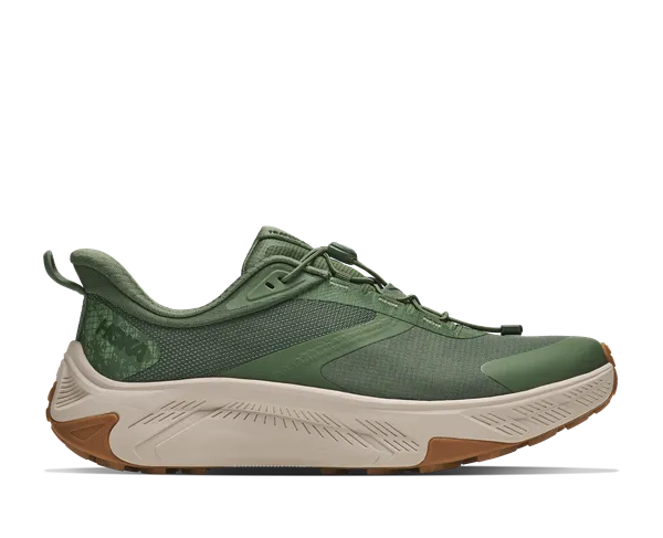 Hoka Men's TRANSPORT 2 WIDE NETTLE LEAF / RIVER ROCK GREY