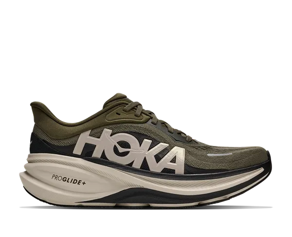 Hoka Women's CLIFTON PRO Antique Olive/River Rock Grey