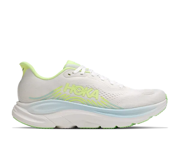 Hoka Women's CLIFTON 11 FROST / NEON YUZU