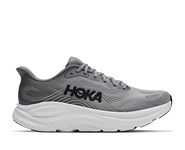 Hoka Men's CLIFTON 11 WIDE GALACTIC GREY / STELLAR GREY