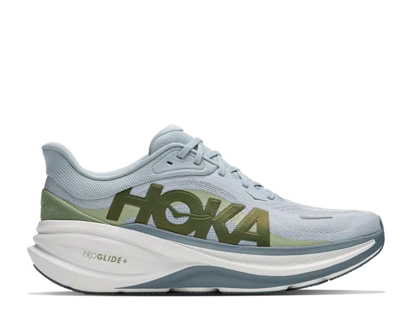 Hoka Men's CLIFTON PRO GLM MINERAL BLUE / SPROUTED GREEN