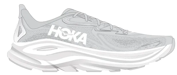 Hoka WOMEN'S CLIFTON 10 Cosmic Grey/Stardust