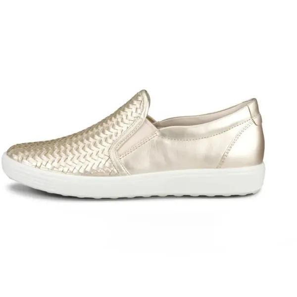 Ecco WOMEN'S ECCO SOFT 7 PURE WHT GOLD