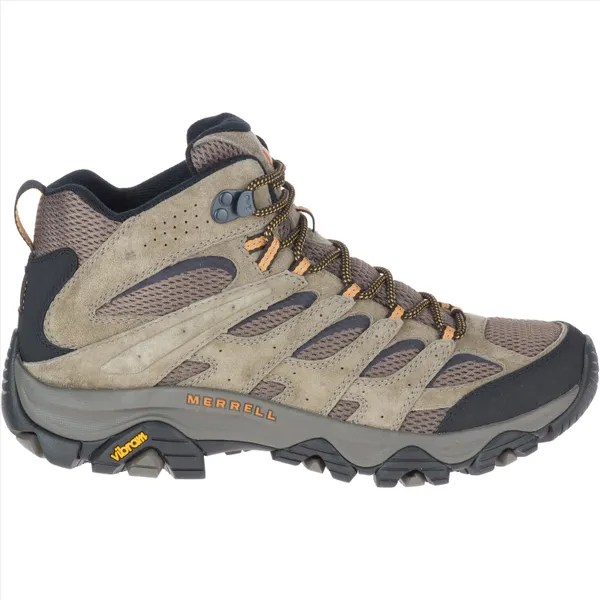 Merrell Men's Moab 3 Mid (Non-WP) WALNUT