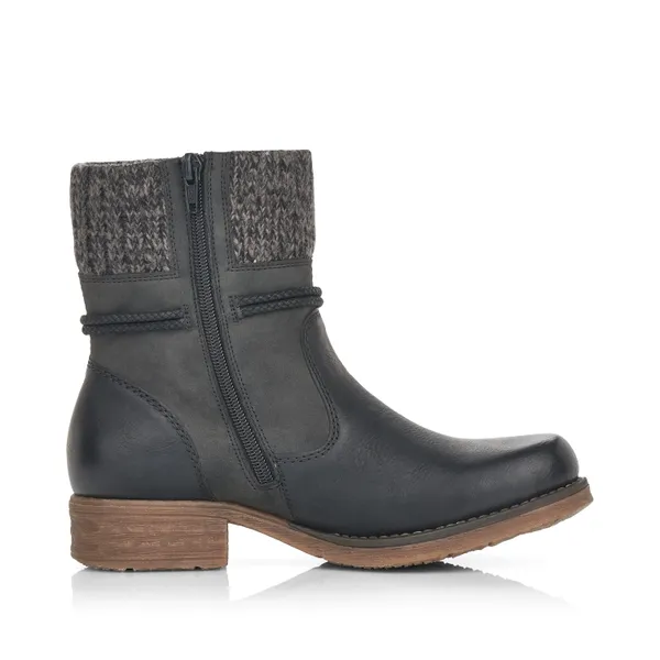 Rieker Women's 79688 Fee Black