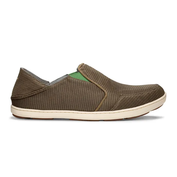 Olukai Men's Nohea Mesh Mustang / Lime Peel