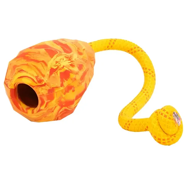 RUFFWEAR HUCK-A-CONE INTERACTIVE TOY SALAMANDER ORANGE